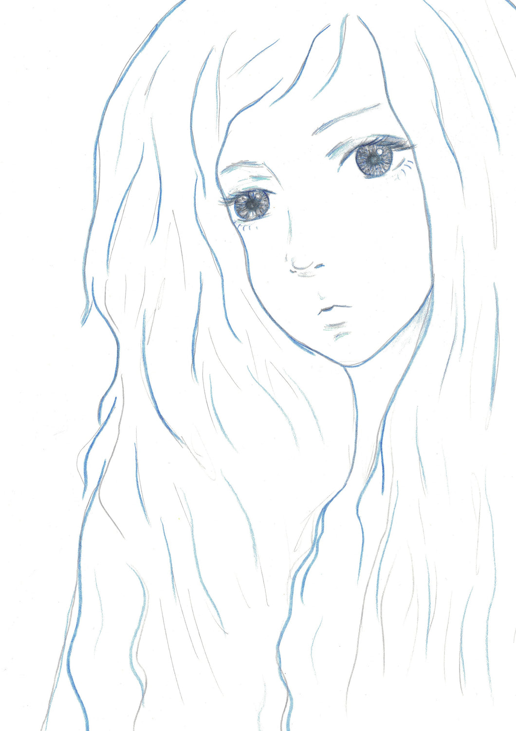Blue Sketch