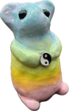 Load image into Gallery viewer, Kitty with Ying Yang