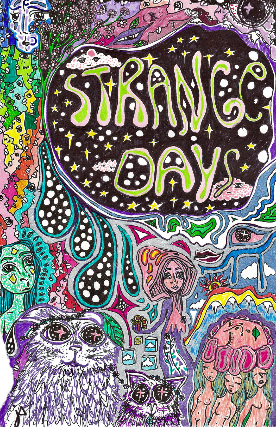 Strange Days Sticker
